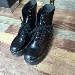 Dr. Martens Jadon Platform Leather Boots